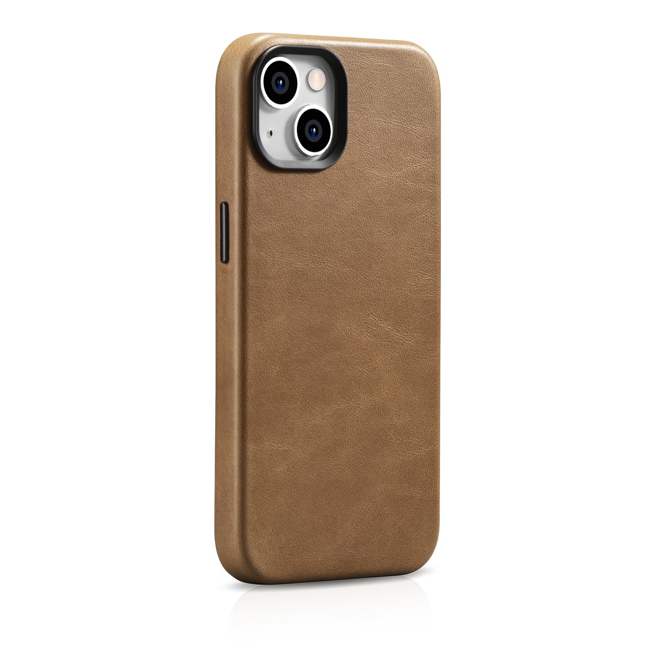 Pokrowiec iCarer Oil Wax Premium Leather Case brzowy Apple iPhone 14 / 3