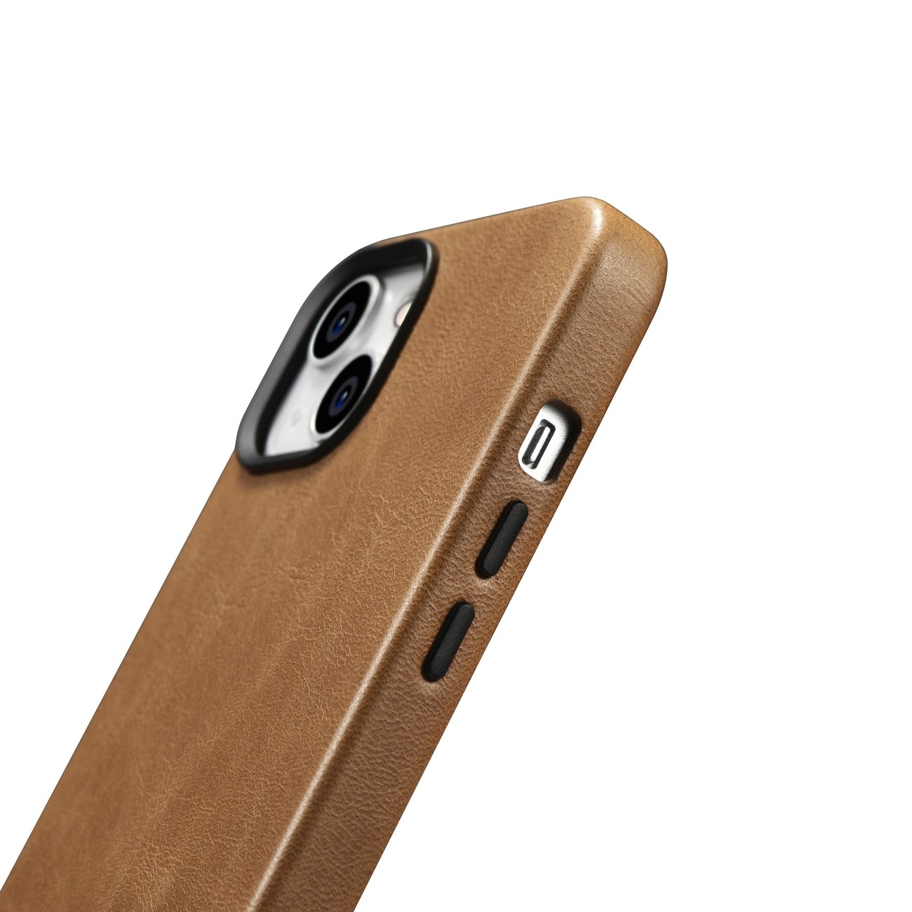 Pokrowiec iCarer Oil Wax Premium Leather Case brzowy Apple iPhone 14 / 5
