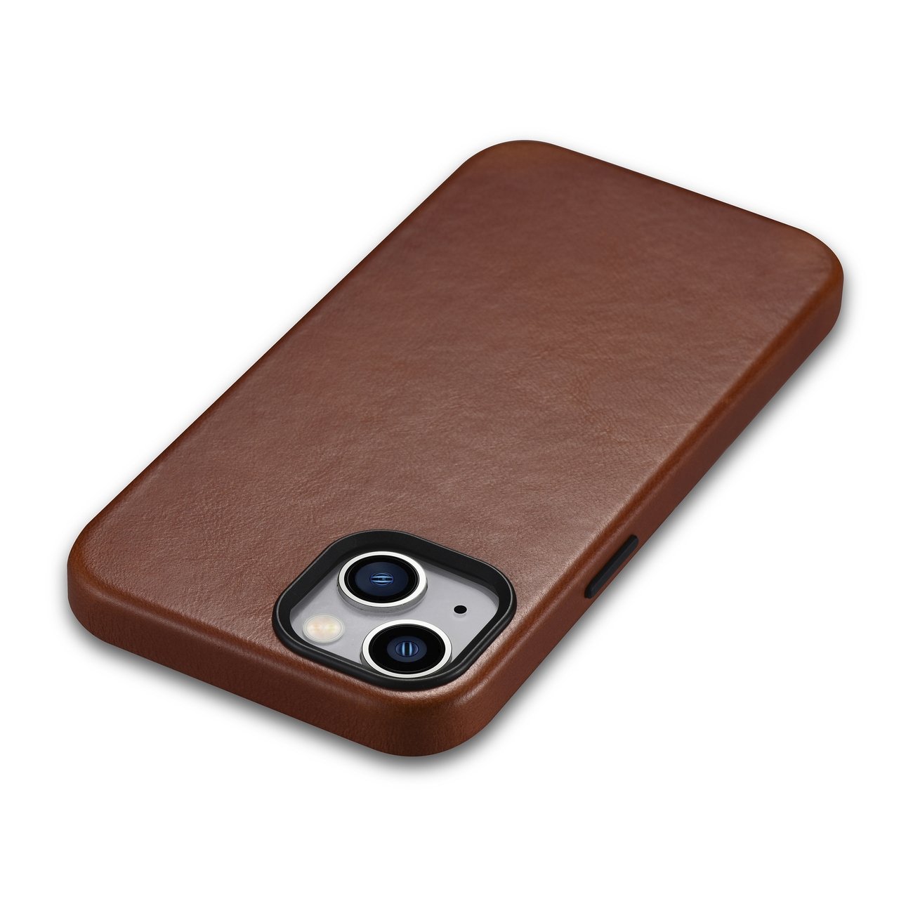 Pokrowiec iCarer Oil Wax Premium Leather Case brzowy Apple iPhone 14 / 12