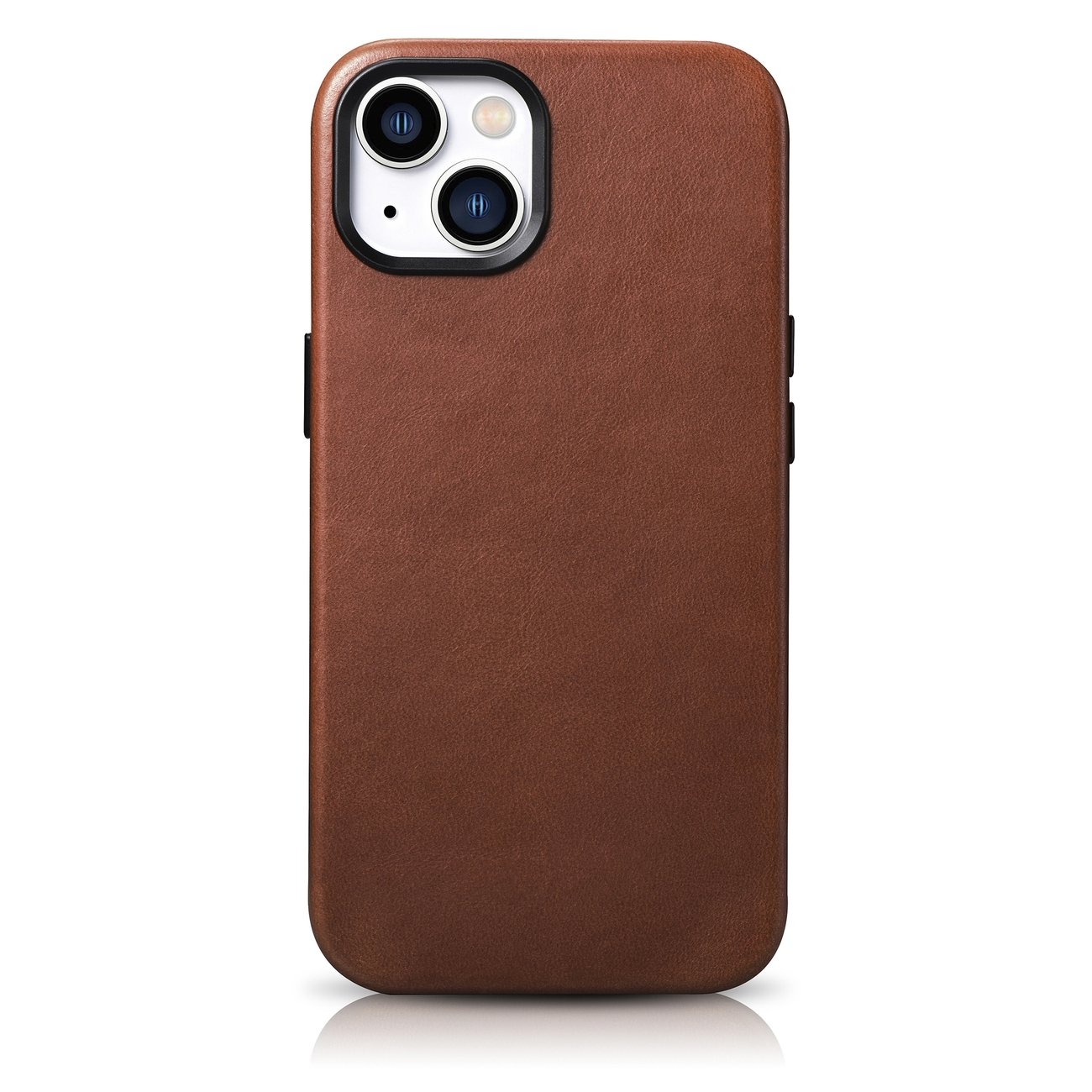 Pokrowiec iCarer Oil Wax Premium Leather Case brzowy Apple iPhone 14 Plus