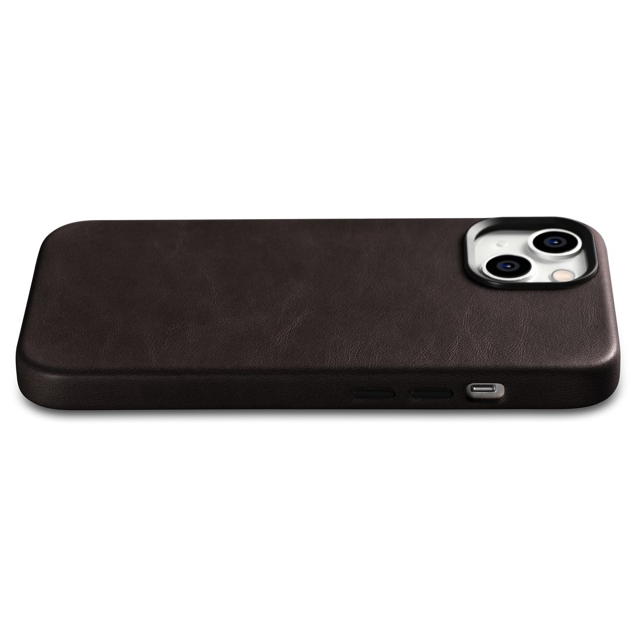 Pokrowiec iCarer Oil Wax Premium Leather Case br�zowy Apple iPhone 14 Plus / 11