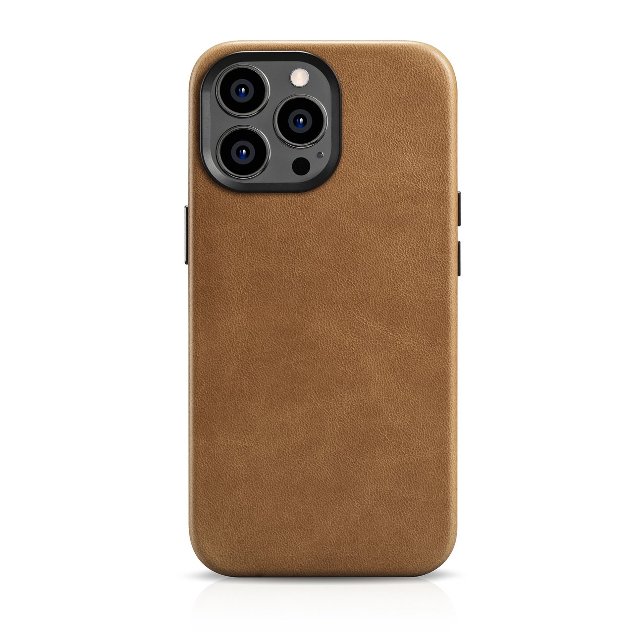 Pokrowiec iCarer Oil Wax Premium Leather Case brzowy Apple iPhone 14 Pro