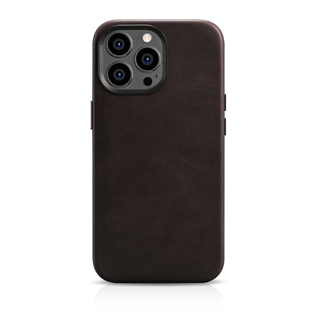 Pokrowiec iCarer Oil Wax Premium Leather Case brzowy Apple iPhone 14 Pro