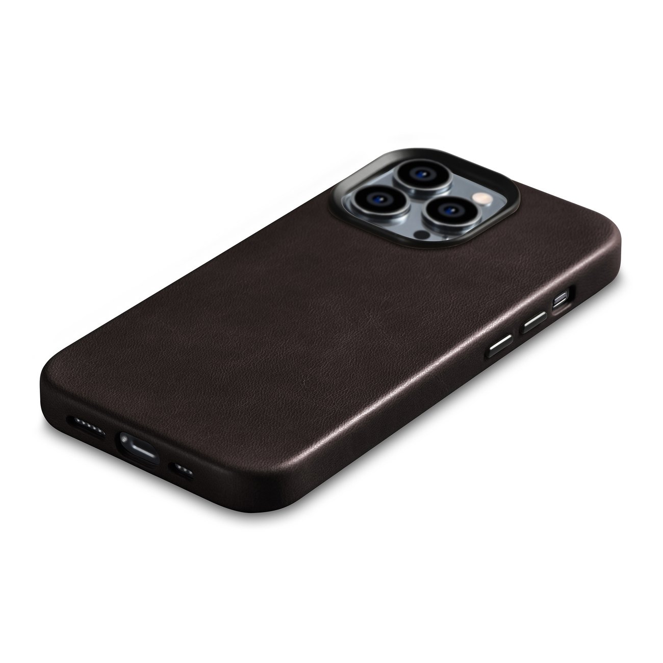 Pokrowiec iCarer Oil Wax Premium Leather Case brzowy Apple iPhone 14 Pro / 10
