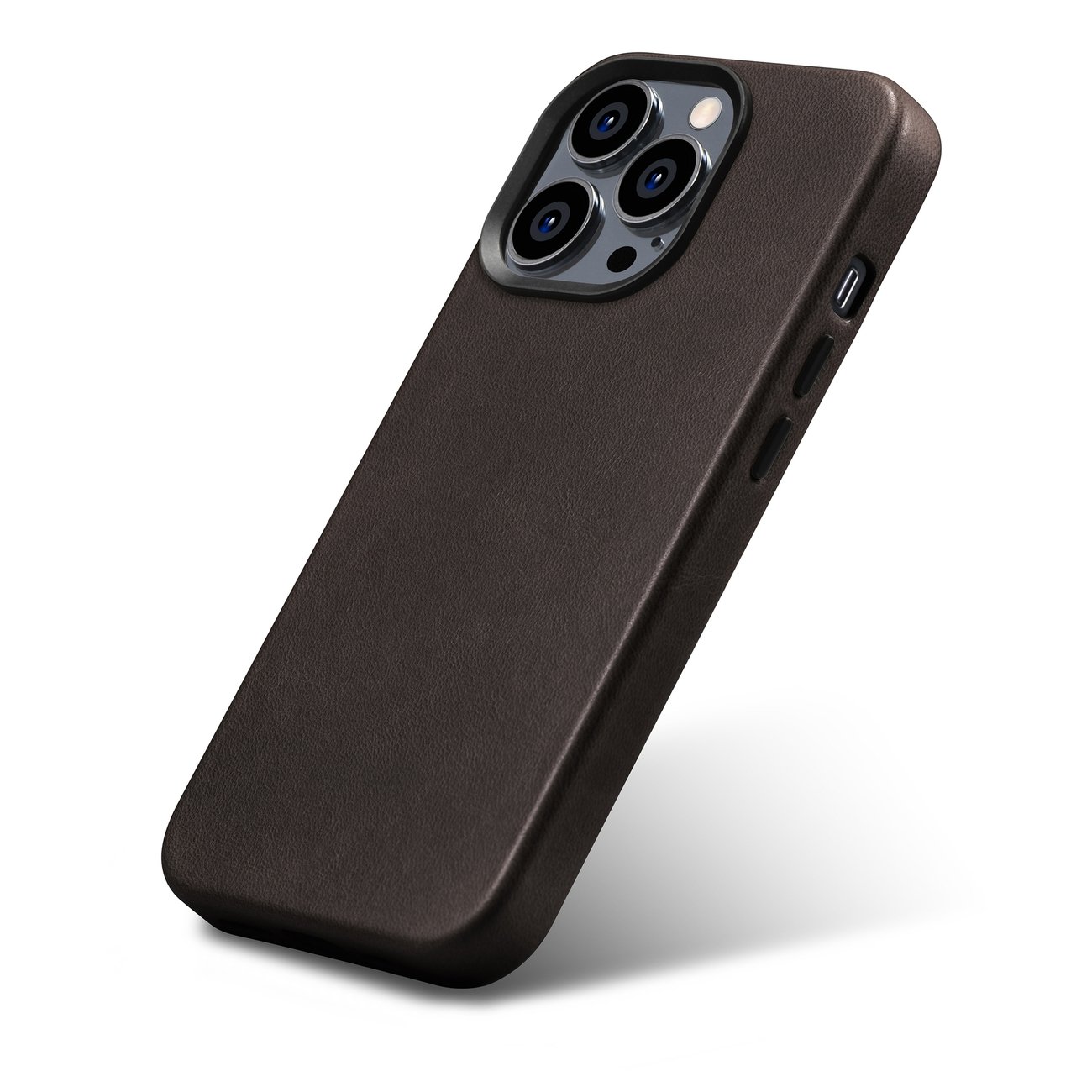 Pokrowiec iCarer Oil Wax Premium Leather Case brzowy Apple iPhone 14 Pro / 6