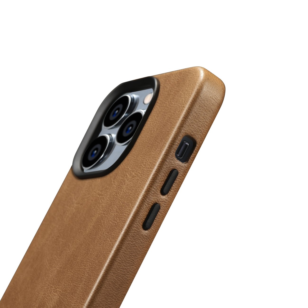 Pokrowiec iCarer Oil Wax Premium Leather Case brązowy Apple iPhone 14 Pro Max / 7 Pokrowiec iCarer Oil Wax Premium Leather Case brązowy Apple iPhone 14 Pro Max / 7