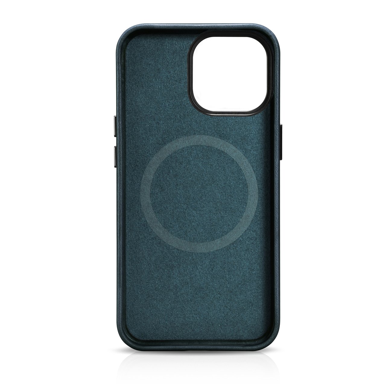 Pokrowiec iCarer Oil Wax Premium Leather Case ciemnoniebieski Apple iPhone 14 Pro / 4