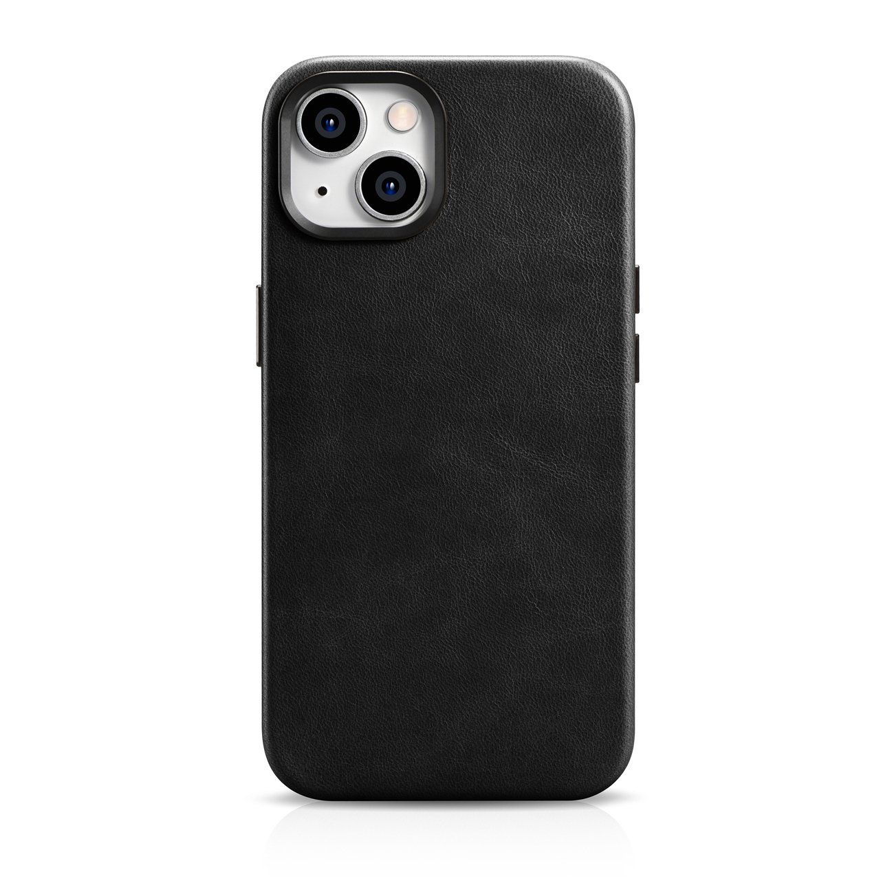Pokrowiec iCarer Oil Wax Premium Leather Case czarny Apple iPhone 14