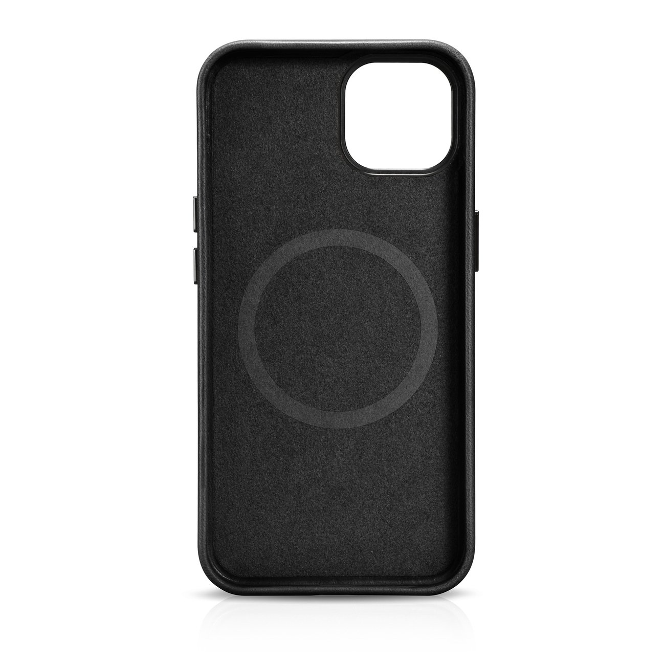 Pokrowiec iCarer Oil Wax Premium Leather Case czarny Apple iPhone 14 / 4