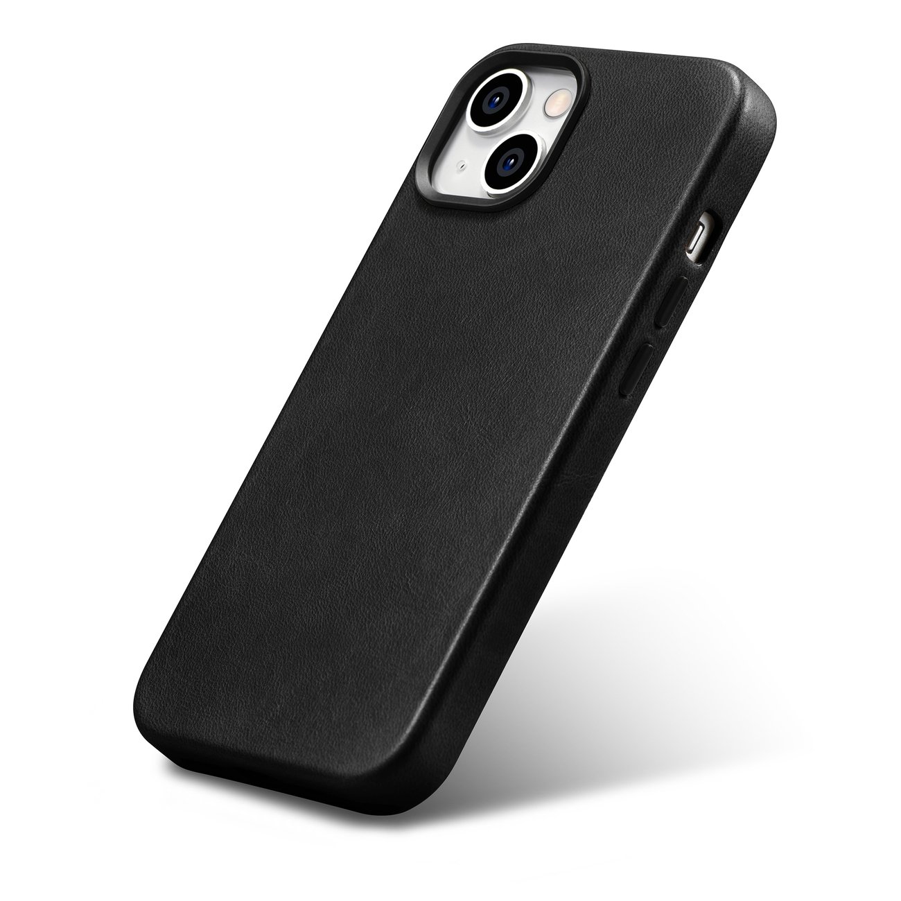 Pokrowiec iCarer Oil Wax Premium Leather Case czarny Apple iPhone 14 / 6