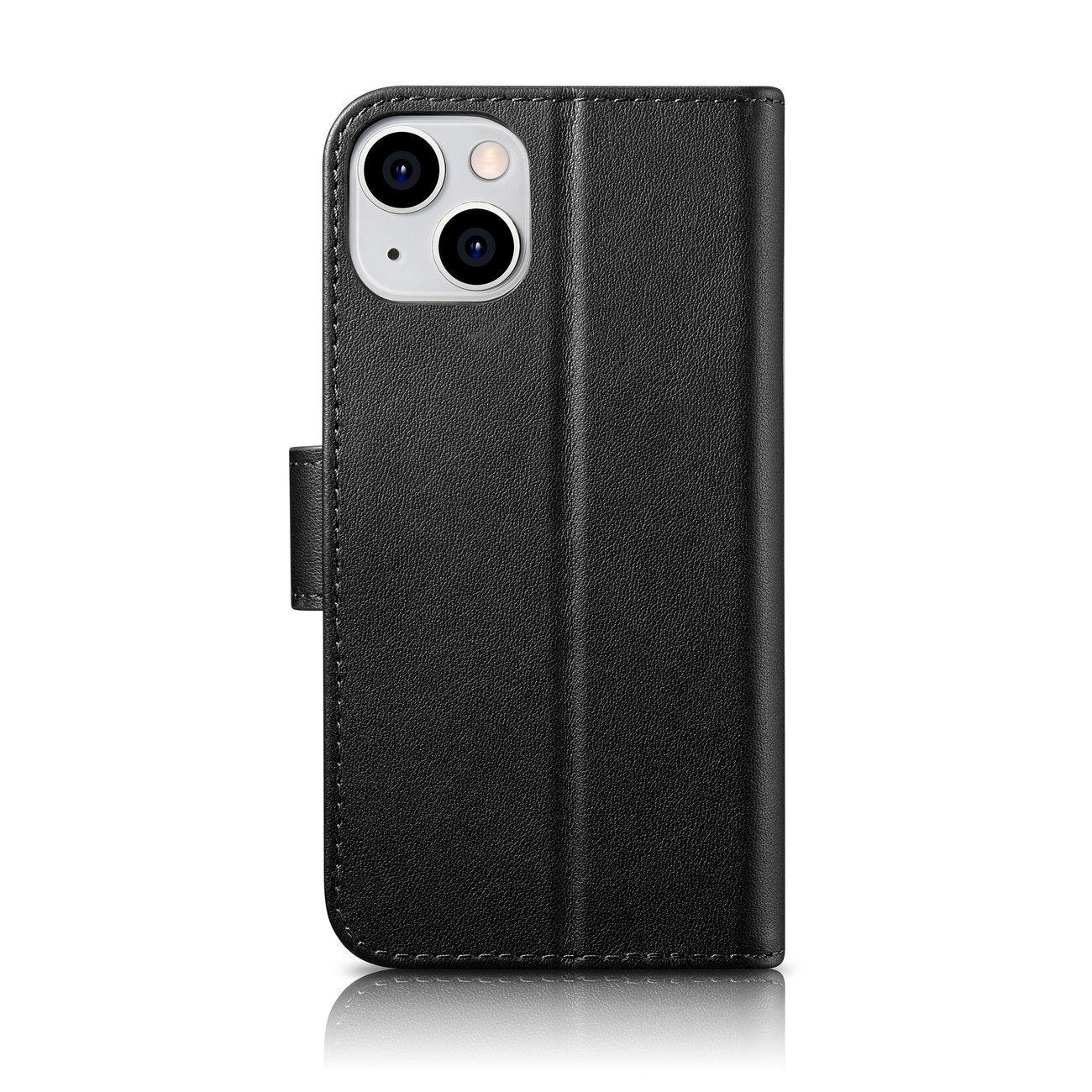 Pokrowiec iCarer Wallet Case 2in1 czarny Apple iPhone 14 / 2