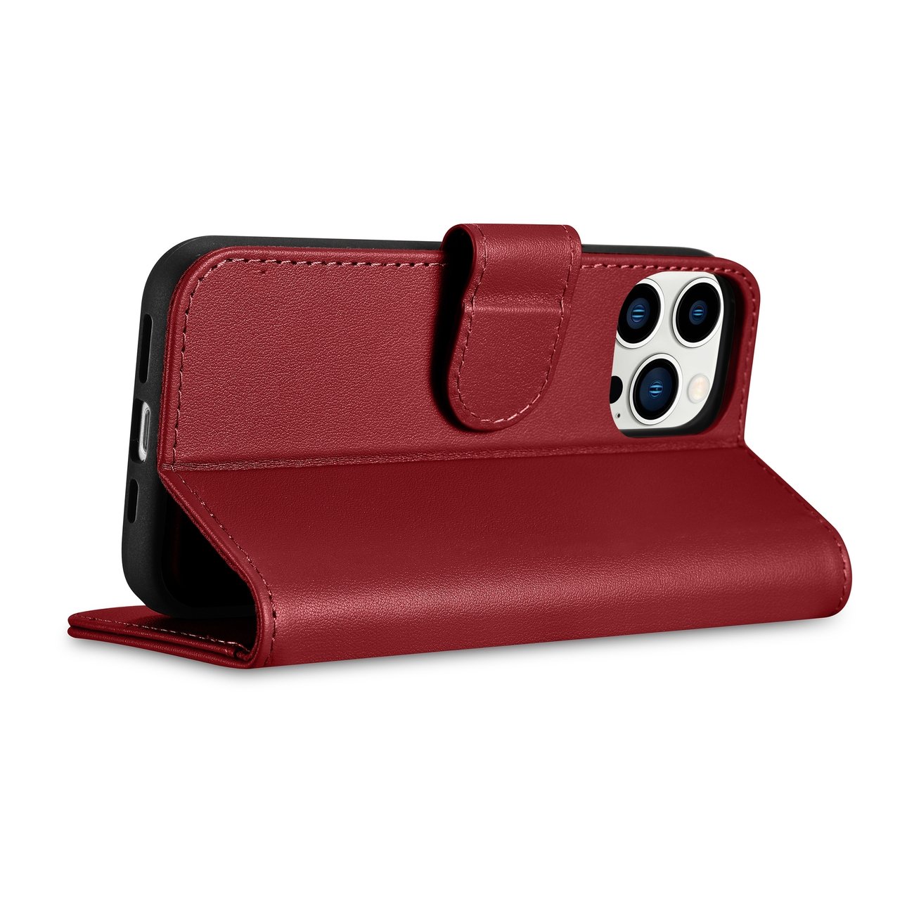 Pokrowiec iCarer Wallet Case 2in1 czerwony Apple iPhone 14 Pro / 7