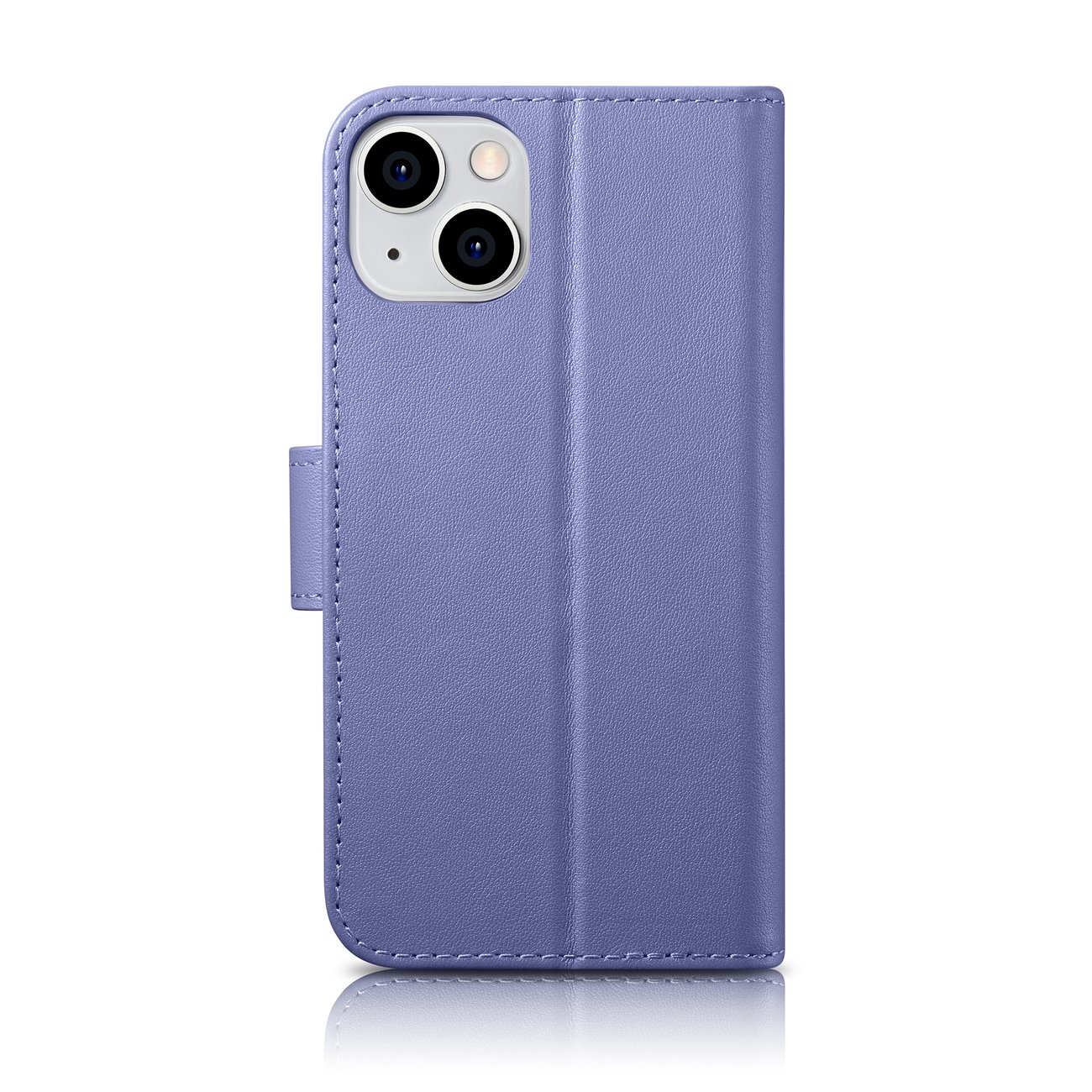 Pokrowiec iCarer Wallet Case 2in1 jasnofioletowy Apple iPhone 14 / 2