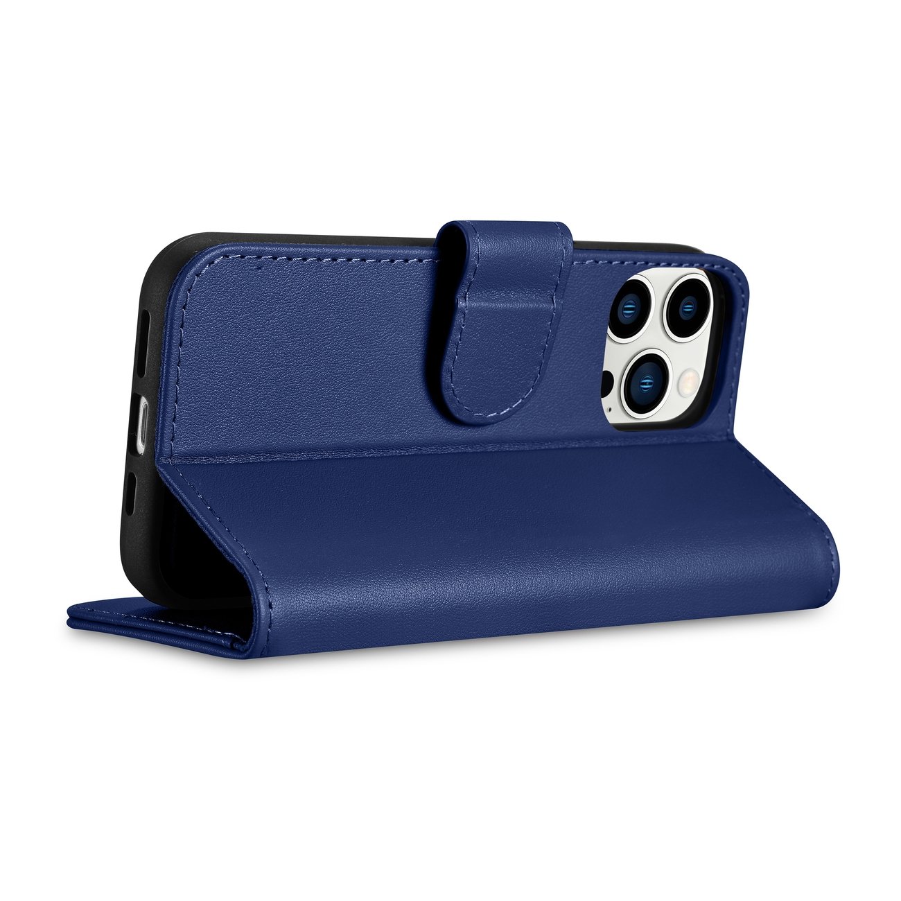 Pokrowiec iCarer Wallet Case 2in1 niebieski Apple iPhone 14 Pro / 8