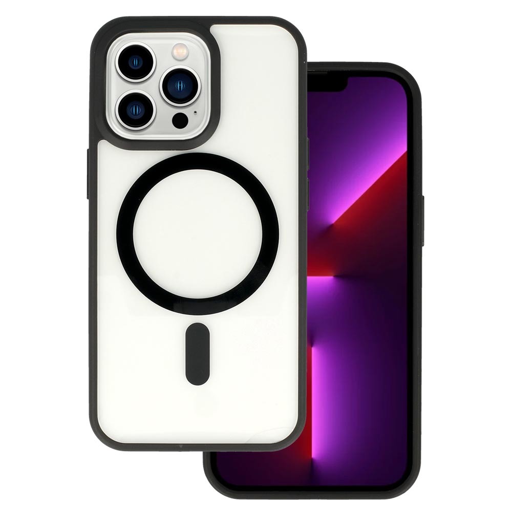 Pokrowiec IDEAR Case W18 Magsafe czarny Apple iPhone 14 Pro Max / 2 Pokrowiec IDEAR Case W18 Magsafe czarny Apple iPhone 14 Pro Max / 2