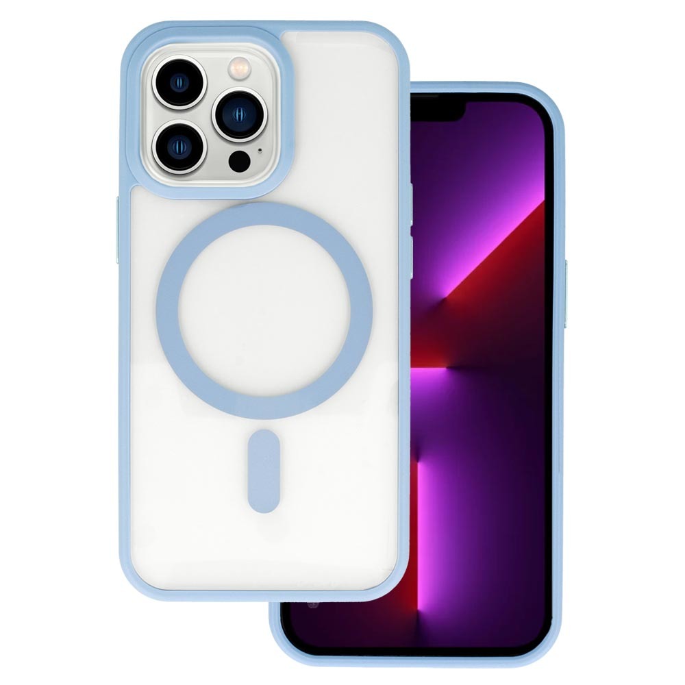 Pokrowiec IDEAR Case W18 Magsafe niebieski Apple iPhone 14 Pro Max / 2 Pokrowiec IDEAR Case W18 Magsafe niebieski Apple iPhone 14 Pro Max / 2