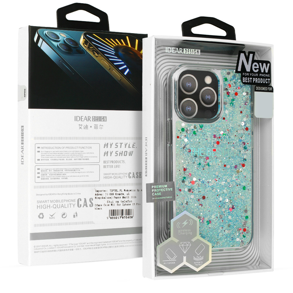 Pokrowiec IDEAR Case W23 niebieski Apple iPhone 14 Plus