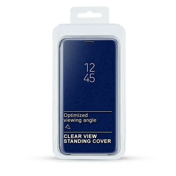 Pokrowiec inteligentny Clear View niebieski Apple iPhone 12 Mini / 2