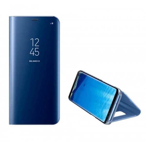 Pokrowiec inteligentny Clear View niebieski Samsung Galaxy A12