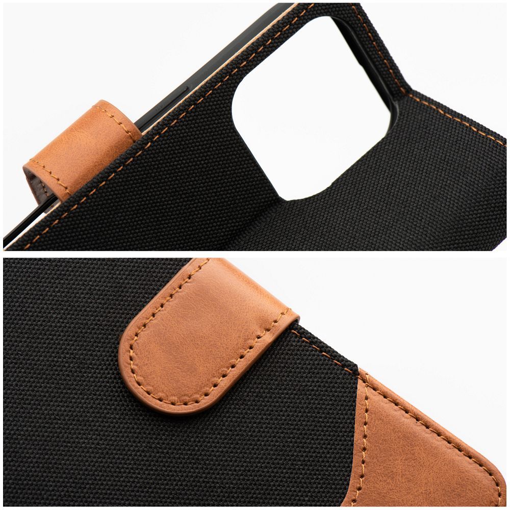 Pokrowiec JEANS Book czarny Apple iPhone 7 / 7 Pokrowiec JEANS Book czarny Apple iPhone 7 / 7