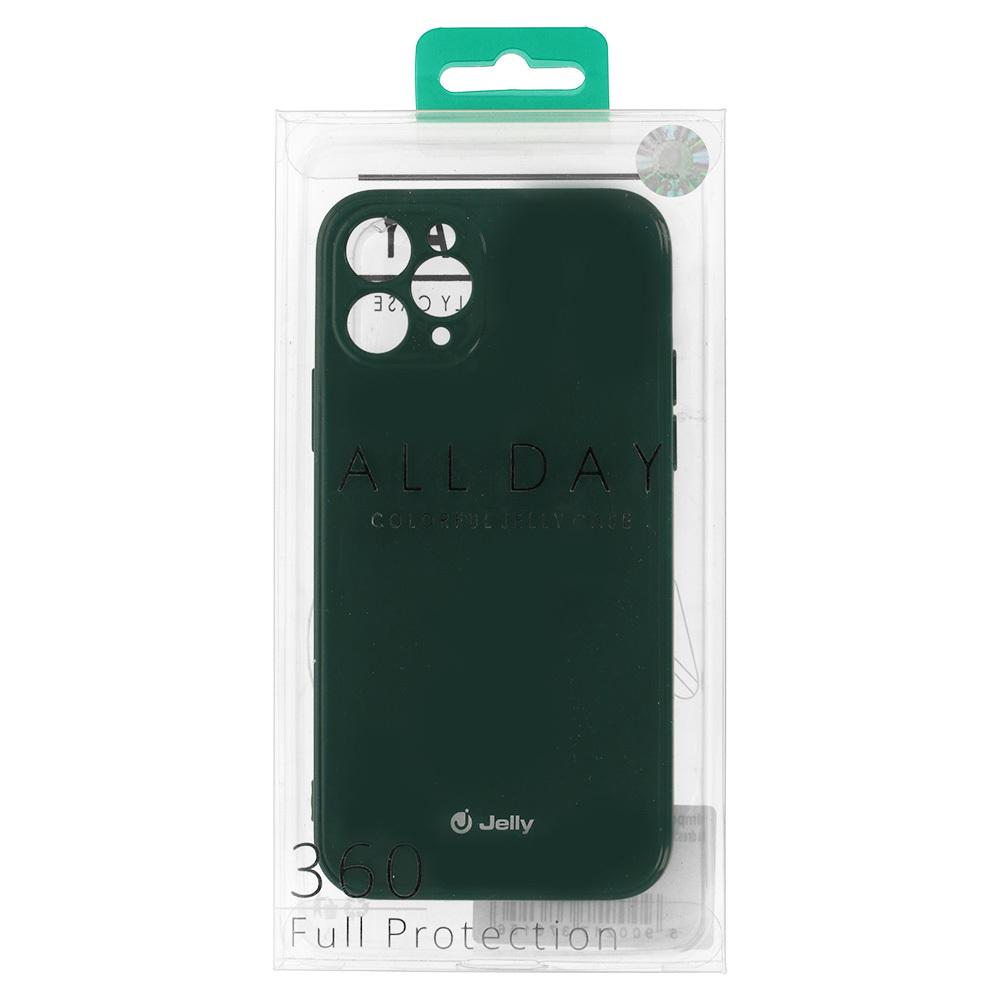 Pokrowiec Jelly Case ciemnozielony Apple iPhone SE 2020 / 6