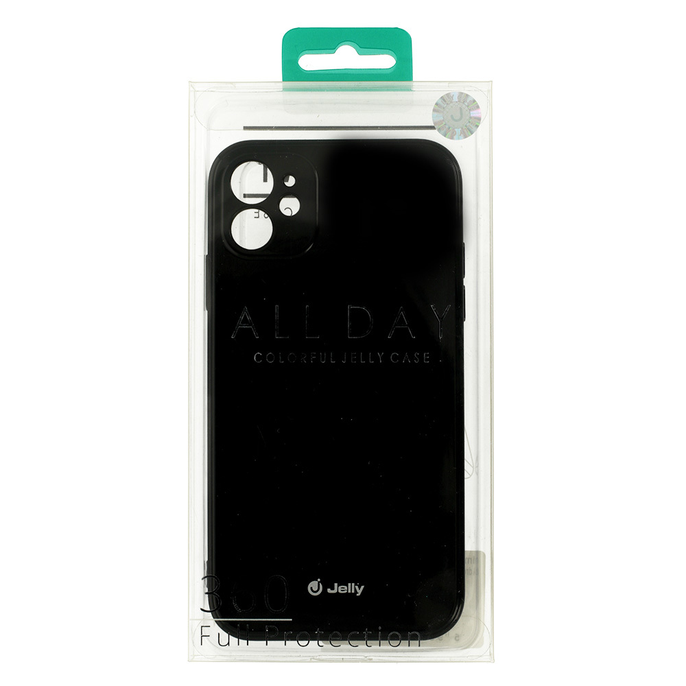 Pokrowiec Jelly Case czarny Apple iPhone SE 2020 / 6