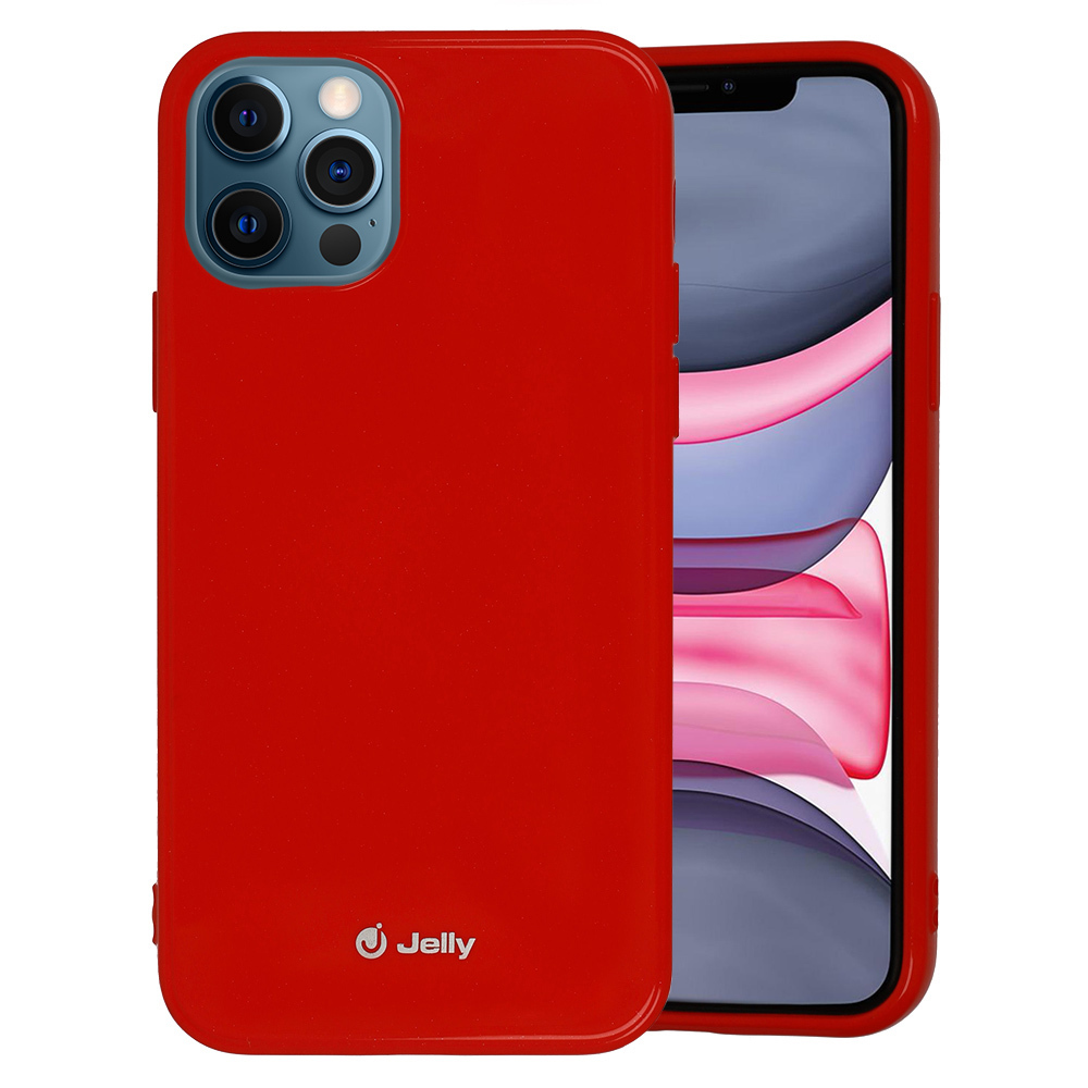 Pokrowiec Jelly Case czerwony Apple iPhone 12 Pro Max