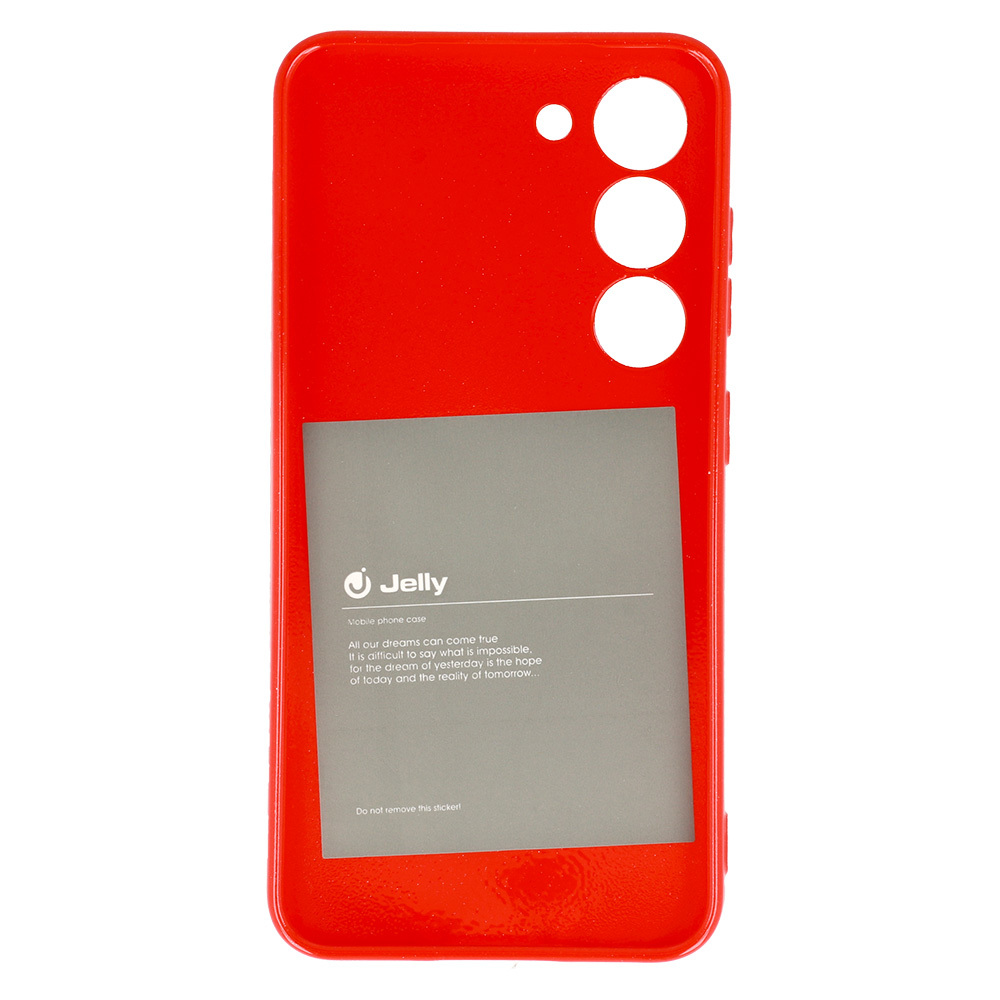 Pokrowiec Jelly Case czerwony Samsung Galaxy S23 / 5