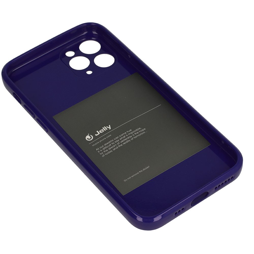 Pokrowiec Jelly Case fioletowy Apple iPhone SE 2020 / 5