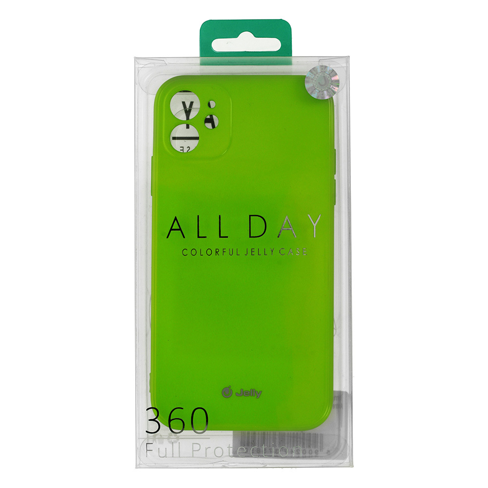 Pokrowiec Jelly Case limonkowy Apple iPhone SE 2020 / 6