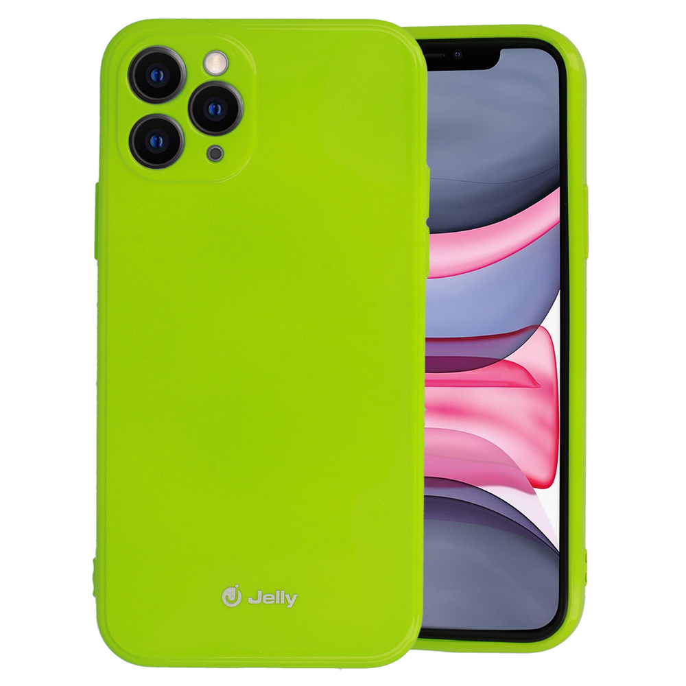 Pokrowiec Jelly Case limonkowy Samsung Galaxy A22 5G