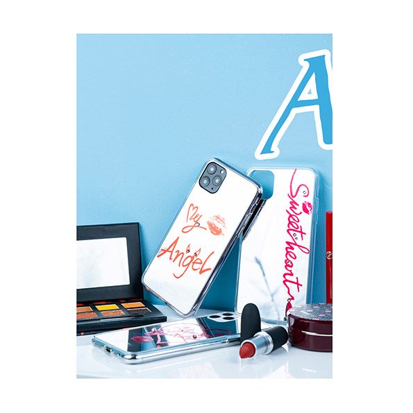 Pokrowiec Kingxbar Angel lustrzany z kryszta�ami Swarovskiego prze�roczysty Apple iPhone 11 Pro / 3