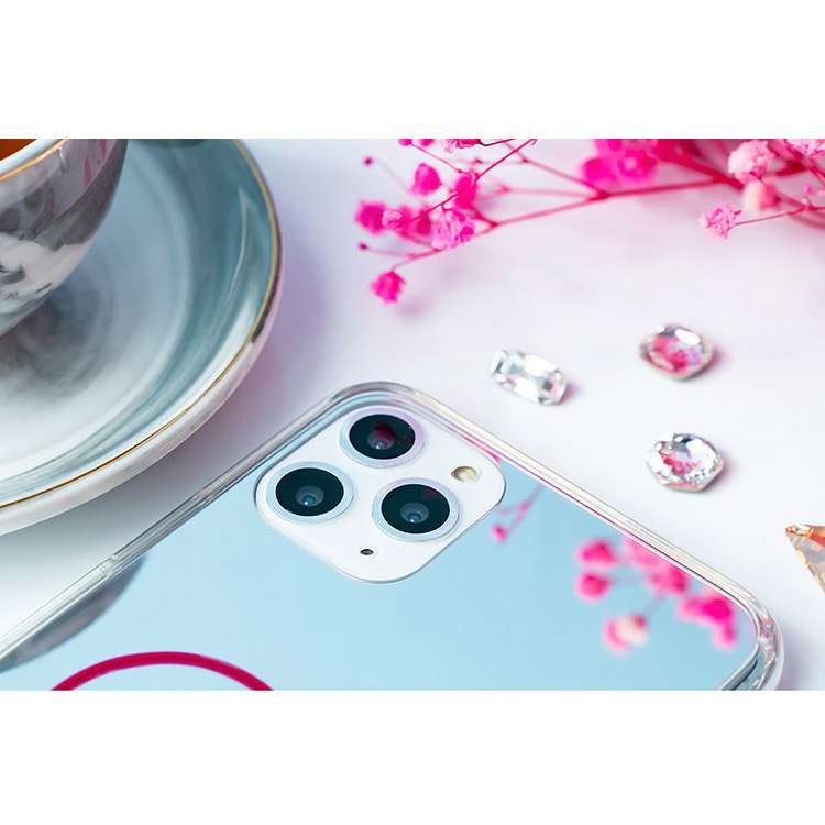 Pokrowiec Kingxbar Angel lustrzany z kryszta�ami Swarovskiego prze�roczysty Apple iPhone 11 Pro / 10