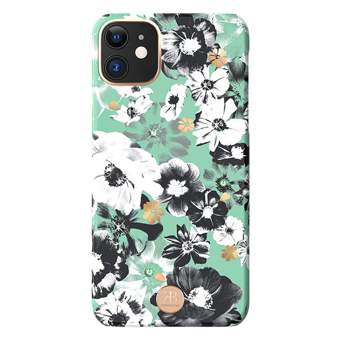 Pokrowiec Kingxbar Blossom z kryształami Swarovskiego wzór Daisy Apple iPhone 11 Pokrowiec Kingxbar Blossom z kryształami Swarovskiego wzór Daisy Apple iPhone 11