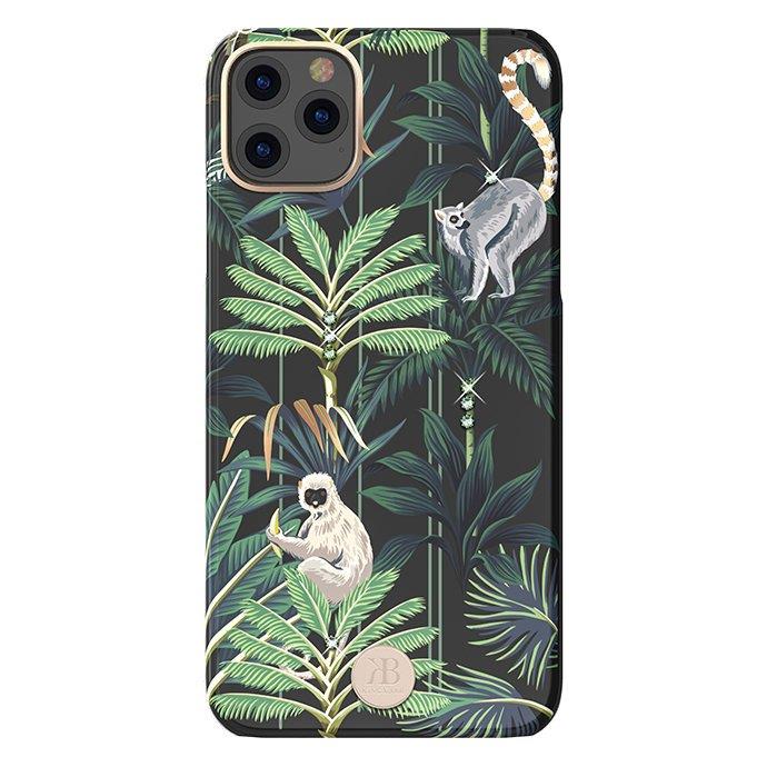 Pokrowiec Kingxbar Blossom z kryształami Swarovskiego wzór Gibbon Apple iPhone 11 Pro Pokrowiec Kingxbar Blossom z kryształami Swarovskiego wzór Gibbon Apple iPhone 11 Pro