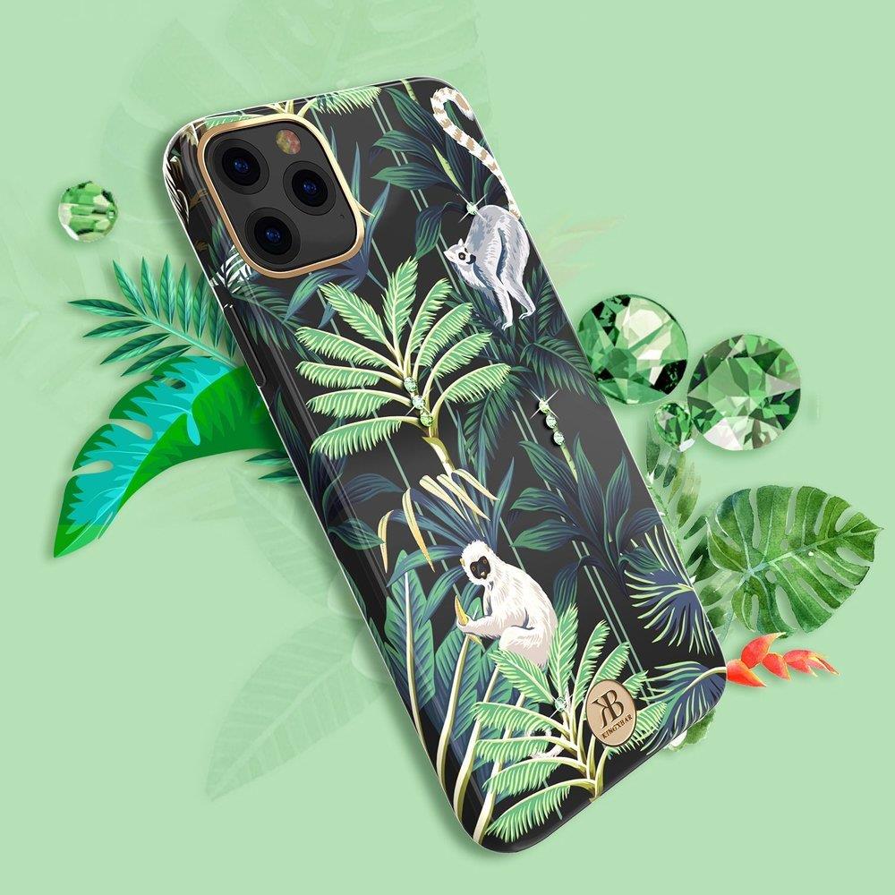 Pokrowiec Kingxbar Blossom z kryształami Swarovskiego wzór Kapok Apple iPhone 11 Pro / 10 Pokrowiec Kingxbar Blossom z kryształami Swarovskiego wzór Kapok Apple iPhone 11 Pro / 10