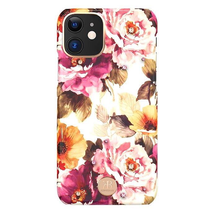 Pokrowiec Kingxbar Blossom z kryształami Swarovskiego wzór Peony Apple iPhone 11 Pokrowiec Kingxbar Blossom z kryształami Swarovskiego wzór Peony Apple iPhone 11