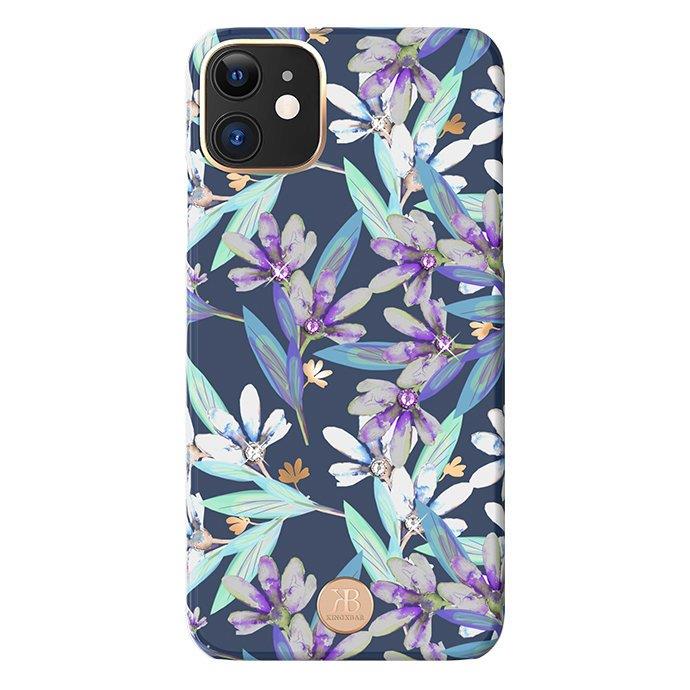 Pokrowiec Kingxbar Blossom z kryształami Swarovskiego wzór Tulip Apple iPhone 11 Pokrowiec Kingxbar Blossom z kryształami Swarovskiego wzór Tulip Apple iPhone 11