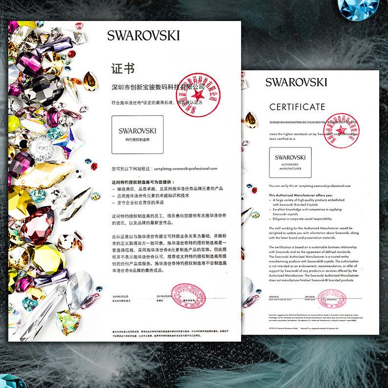 Pokrowiec Kingxbar Forest z kryształami Swarovskiego różowy Apple iPhone 11 Pro Max / 5 Pokrowiec Kingxbar Forest z kryształami Swarovskiego różowy Apple iPhone 11 Pro Max / 5