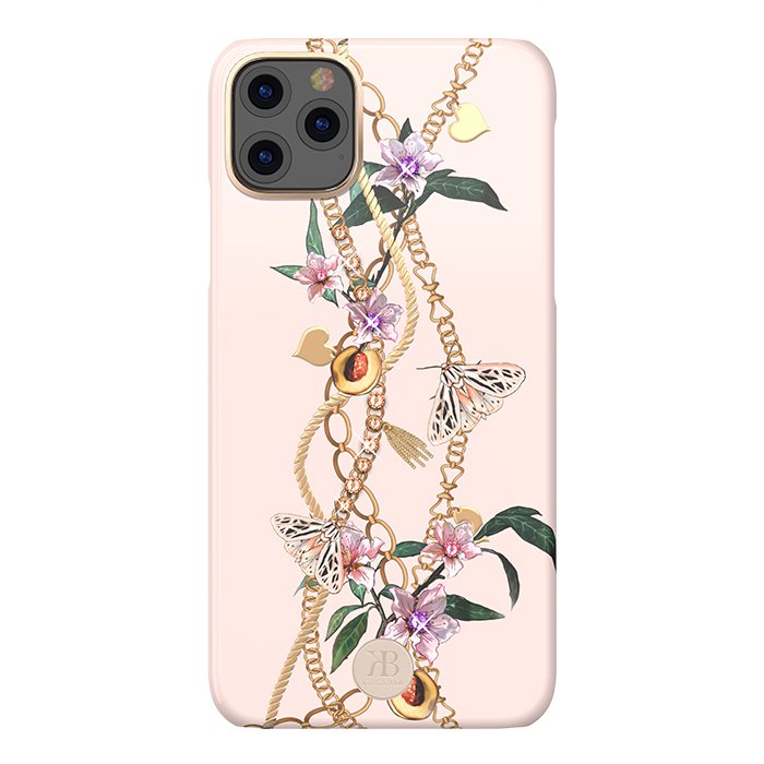 Pokrowiec Kingxbar Luxury Series z kryształami Swarovskiego różowy Apple iPhone 11 Pro Max Pokrowiec Kingxbar Luxury Series z kryształami Swarovskiego różowy Apple iPhone 11 Pro Max