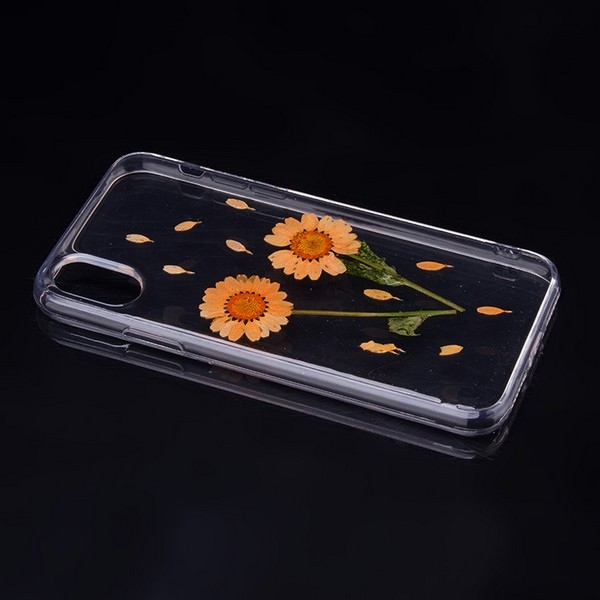 Pokrowiec Kwiat Flower wzr 1 Apple iPhone X / 2