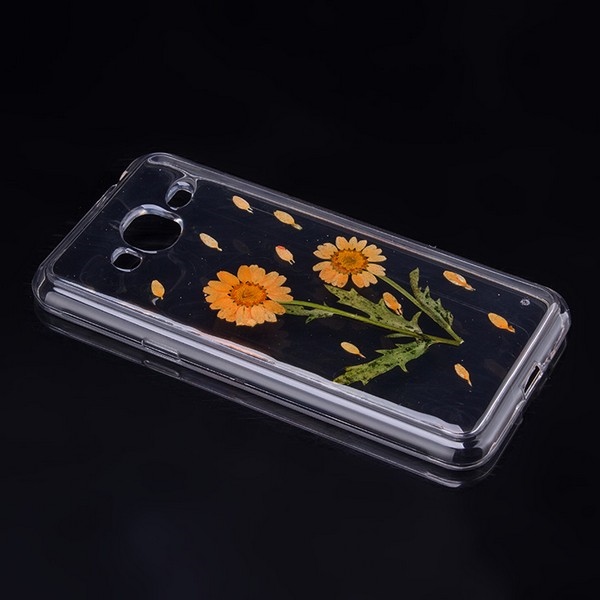 Pokrowiec Kwiat Flower wz�r 1 Samsung Galaxy J3 / 2