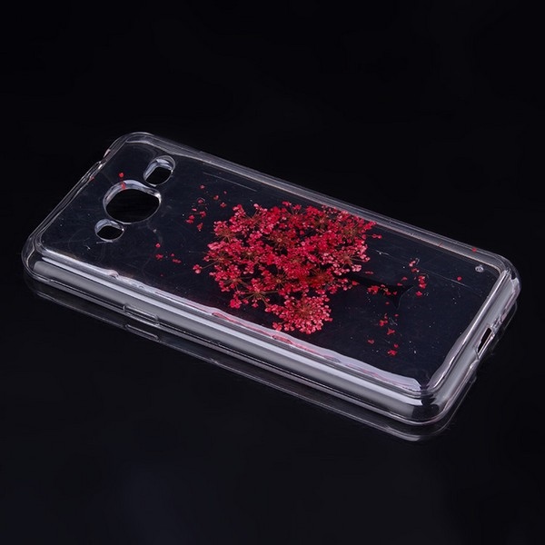 Pokrowiec Kwiat Flower wz�r 10 Samsung Galaxy J3 / 2
