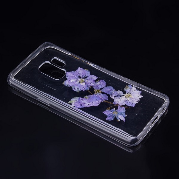 Pokrowiec Kwiat Flower wz�r 2 Samsung Galaxy S9 / 2
