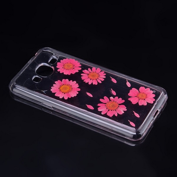 Pokrowiec Kwiat Flower wzr 6 Samsung Galaxy J3 / 2
