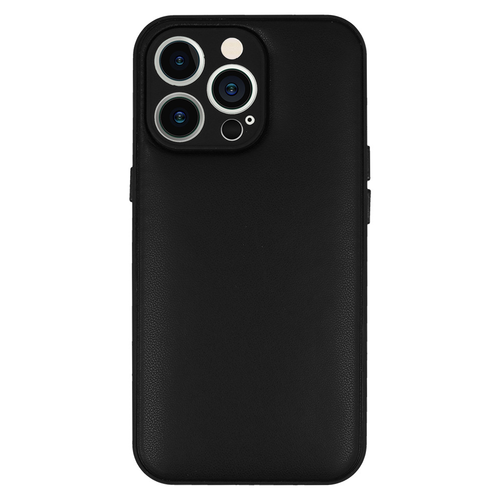 Pokrowiec Leather 3D Case wzr 1 czarny Apple iPhone 12 Pro / 2