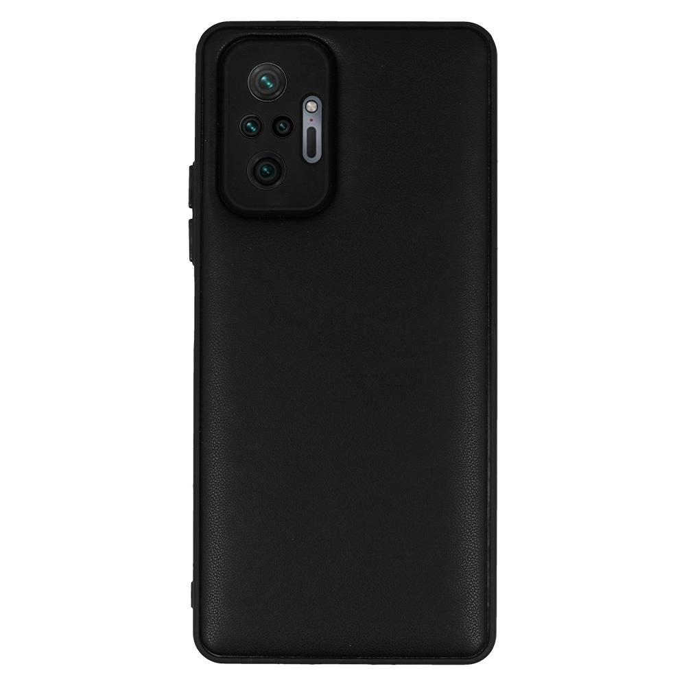 Pokrowiec Leather 3D Case wz�r 1 czarny Xiaomi Redmi Note 10 Pro Max / 2