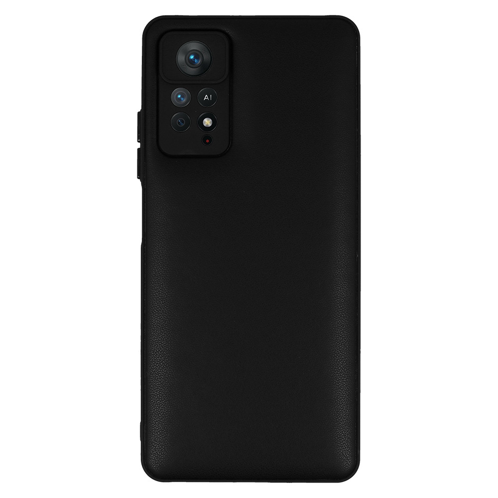 Pokrowiec Leather 3D Case wz�r 1 czarny Xiaomi Redmi Note 11 Pro / 2