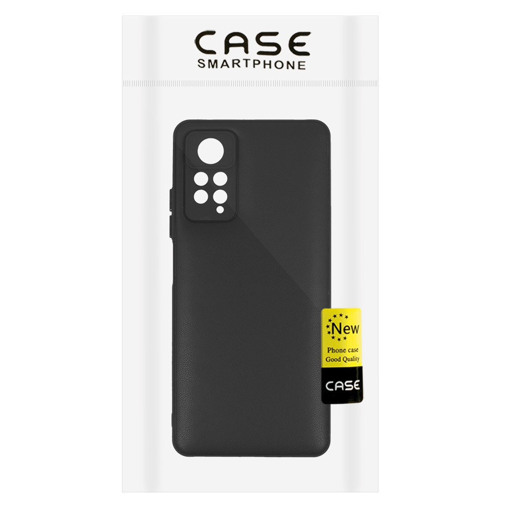 Pokrowiec Leather 3D Case wz�r 1 czarny Xiaomi Redmi Note 11 Pro / 7