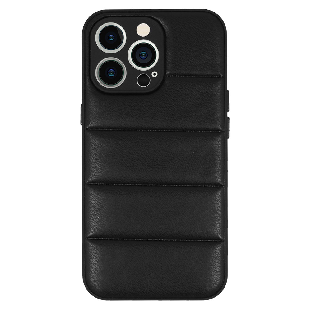 Pokrowiec Leather 3D Case wzr 2 czarny Samsung Galaxy A04 / 2